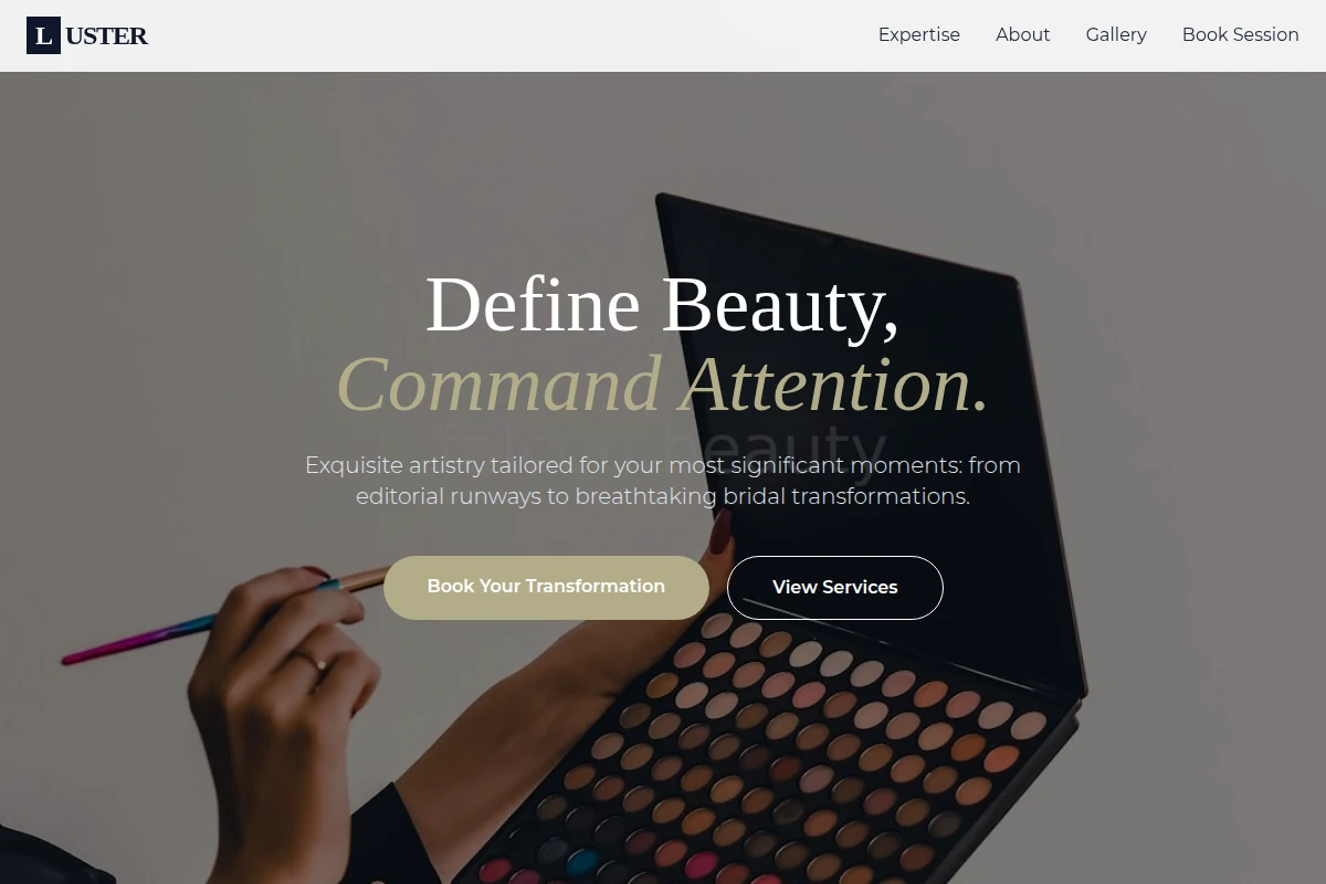 Luster Makeup Artist